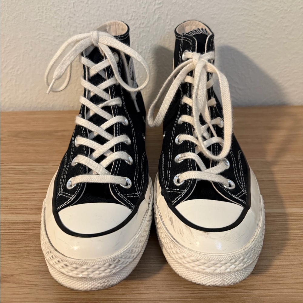 Converse Chuck Taylor Black and White High-Tops